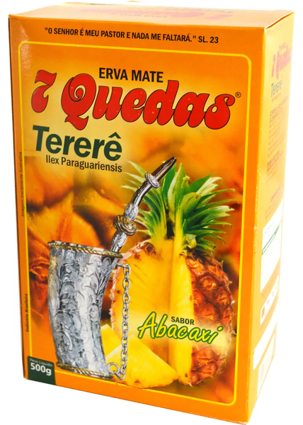 Erva Mate 7 Quedas 500g Terere Abacaxi
