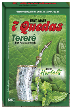 Erva Mate 7 Quedas 500g Terere Hortelã