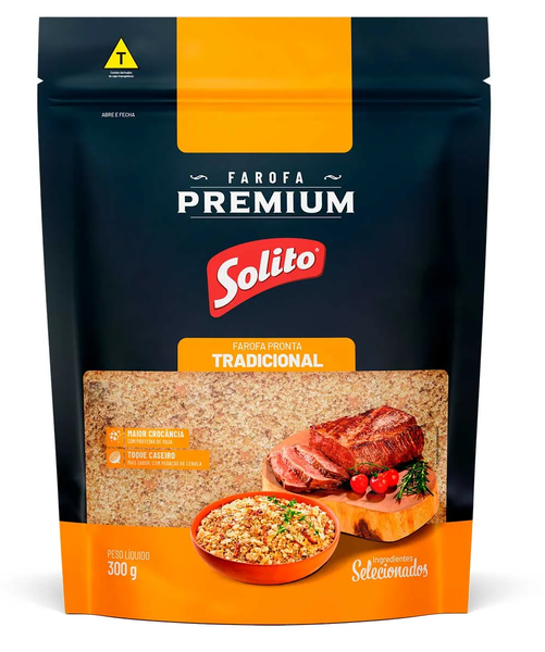 Farofa Solito Premium 300g Tradicional