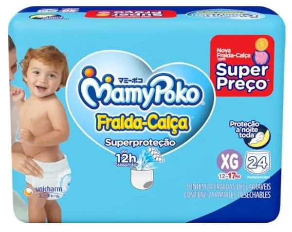 Fralda Calça Mamypoko XG C/24