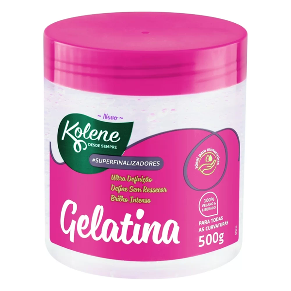 Gelatina Capilar Kolene 500g Super Finalizadores