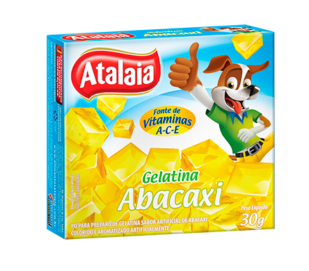 Gelatina Po Atalaia 20g Abacaxi