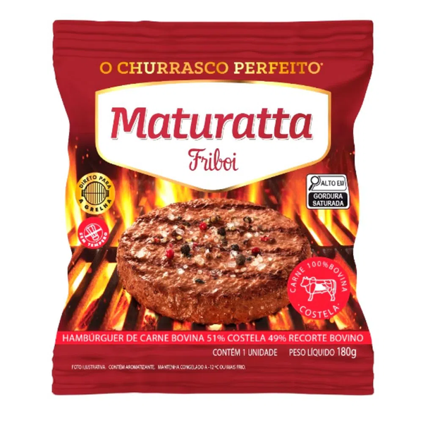 Hamburger Costela Maturatta Friboi  180g
