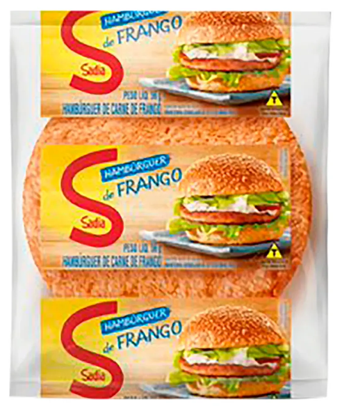 Hamburger Sadia 56g Frango