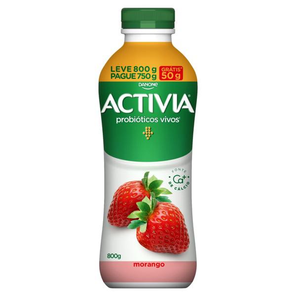 Iog Danone Activia Lv800g Pg750g Morango