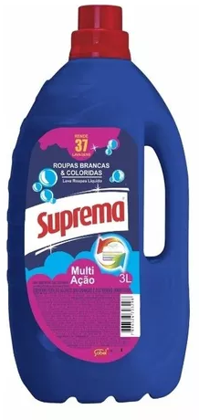 Lava Roupas Liquido Suprema 3l Azul