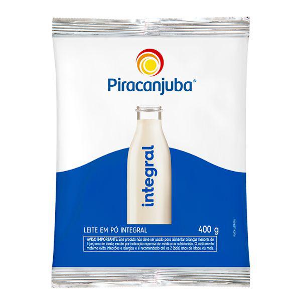 Leite Po Piracanjuba 400g integral