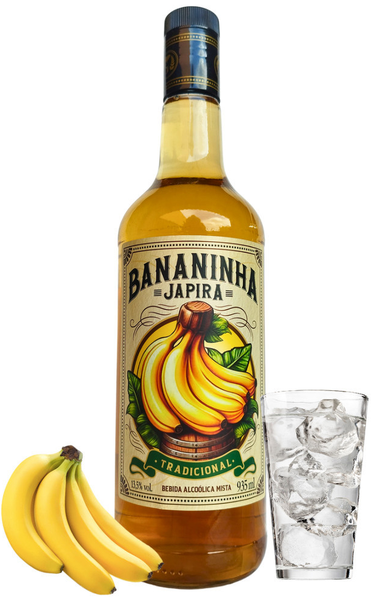 Licor Japira 935ml Bananinha