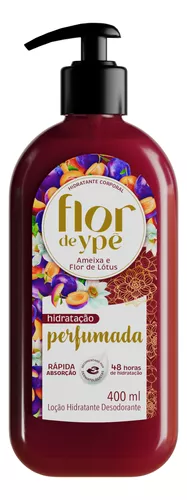 Locao Hidratante Flor De Ype 400ml Perfumada
