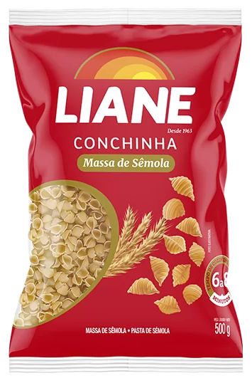Mac Liane Semolado 500g Conchinha