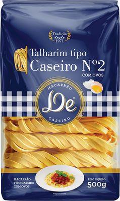 Macarrao De Talharim Caseiro 500g N02