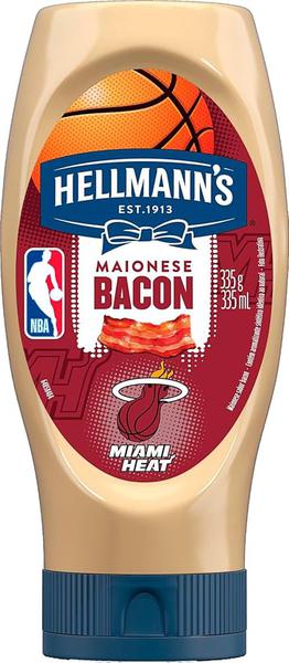 Maionese Hellmanns 335g Bacon