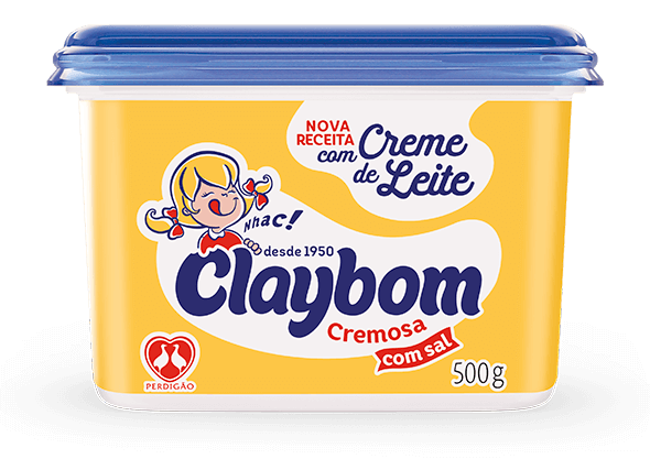 Margarina Claybom 500g Com Sal