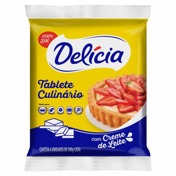 Margarina Delicia 400g Culinaria Tablete C/4