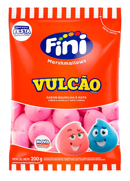Marshmallow Fini Vulcao 200g