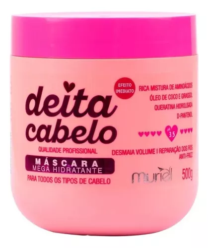 Mascara Tratamento Deita Cabelo Muriel 500g