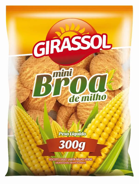 Mini Broa de Milho Girassol 300g