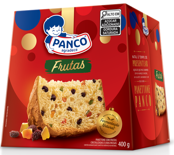 Panettone Panco 400g Frutas