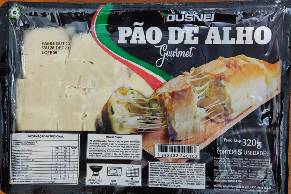 Pao Alho Dusnei 320g Gourmet