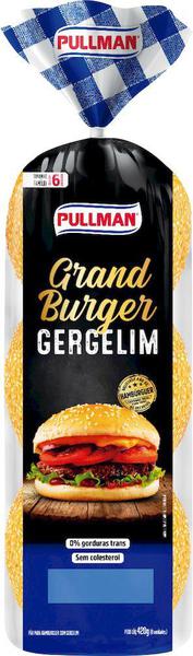 Pao Pullman Burger 420g Gergelim