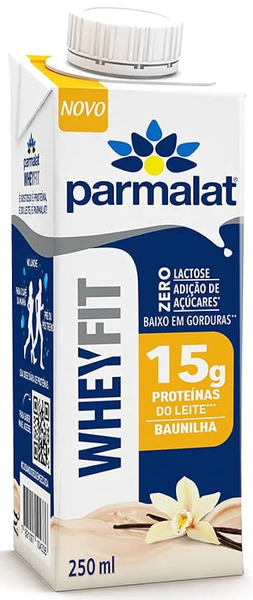Parmalat Whey Fit 250ml Baunilha Zero Lactose