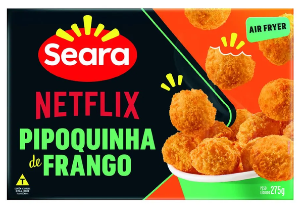 Pipoquinha Frango Seara 275g Netflix