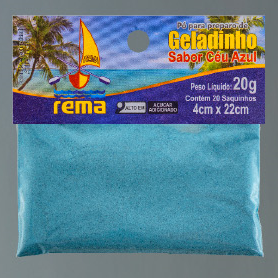 Po Geladinho Rema 20g C20 Saq Céu Azul