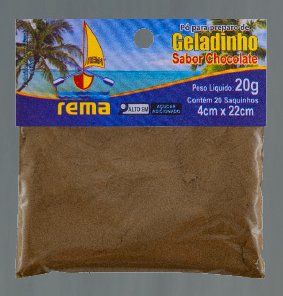 Po Geladinho Rema 20g C20 Saq Chocolate