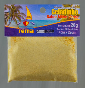 Po Geladinho Rema 20g C20 Saq Milho Verde