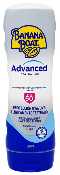Protetor Solar Banana Boat Advanced Fps 50 180ml