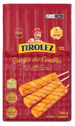 Queijo Tirolez 280g Coalho