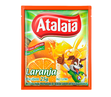 Refresco Atalaia 25g Laranja