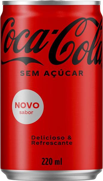 Refrigerante Coca Cola 220ml Zero Lata