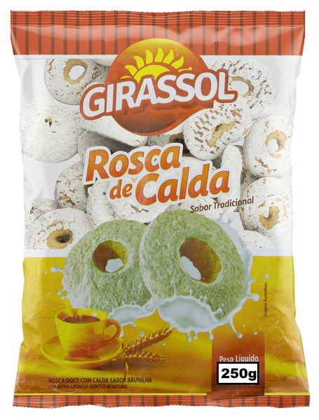 Rosquinha com calda Girassol 250g