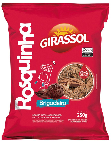 Rosquinha Mini Girassol 250g Brigadeiro