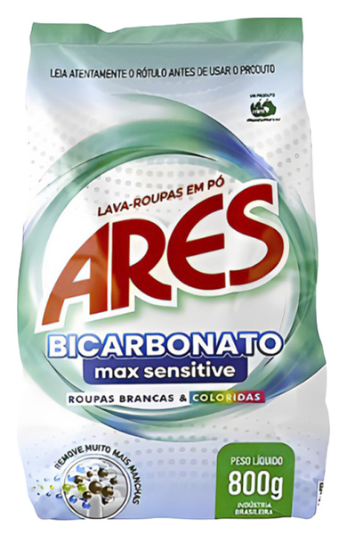 Sabao Po Ares 800g Bicarbonato