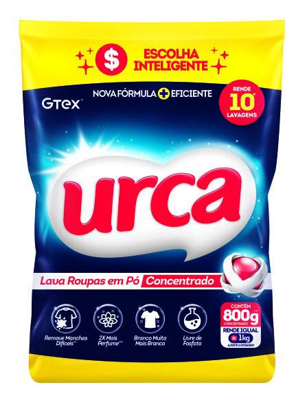 Sabao Po Urca 800g Tradicional Sachet