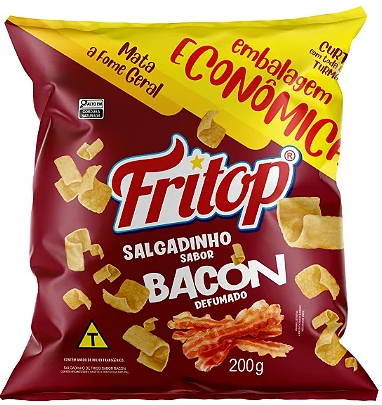 Salgadinho Fritop 200g Bacon