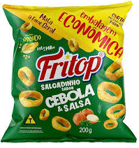 Salgadinho Fritop 200g Cebola e Salsa