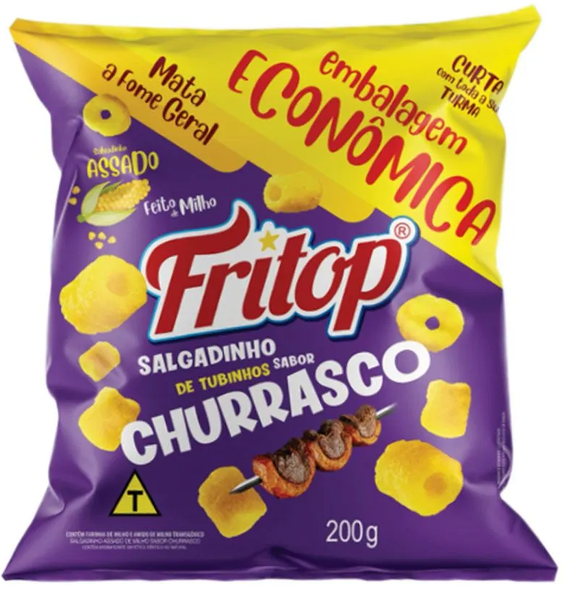 Salgadinho Fritop 200g Churrasco