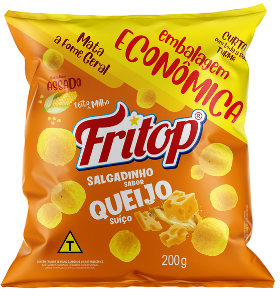 Salgadinho Fritop 200g Queijo