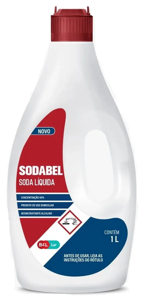 Soda Caustica Liquida 1l Sodabel