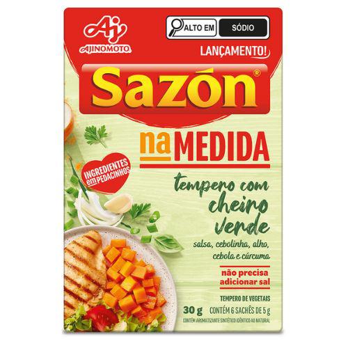 Tempero Sazon Na Medida 30gr Cheiro Verde