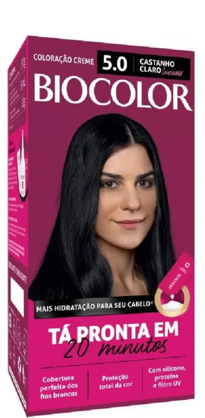 Tintura Biocolor 5.0 Castanho Claro
