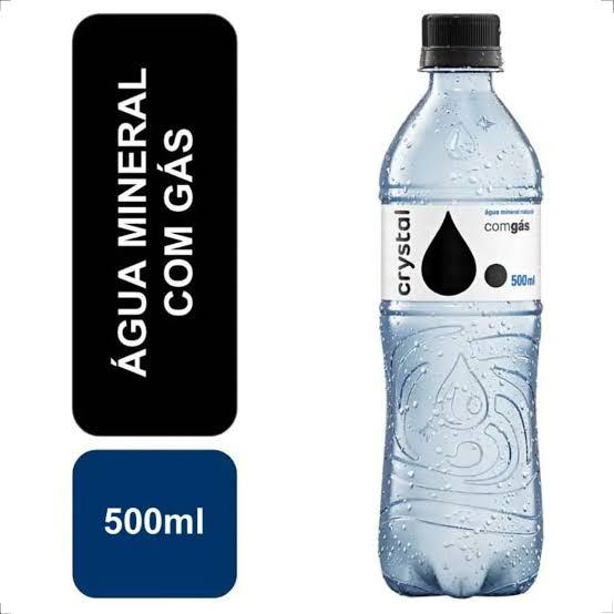 AGUA CRYSTAL COM GAS 500ML C/12