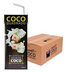 AGUA DE COCO QUADRADO 200ML C/27
