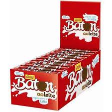 BATON BASTAO CHOC LEITE 16G C/30
