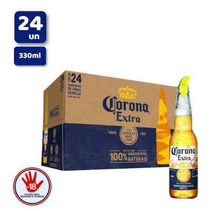 CERV CORONA EXTRA LN 330ML C/24