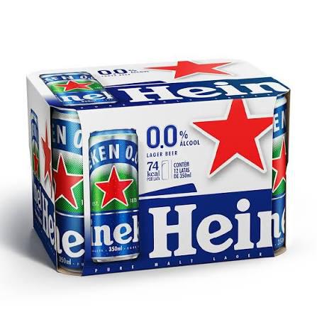 CERV HEINEKEN ZERO 350ML C/12