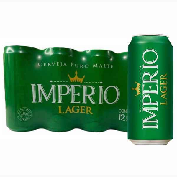CERVEJA IMPERIO LAGER 473ML C/12